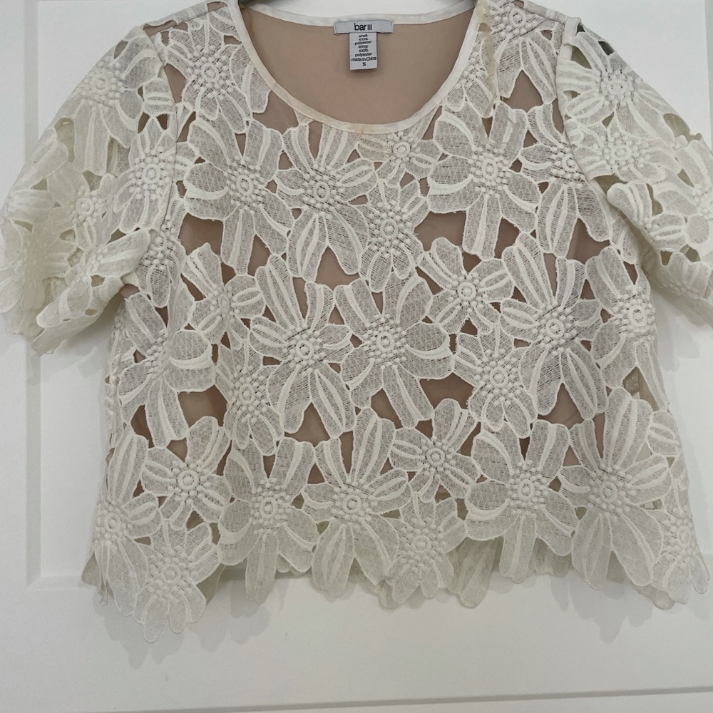 Lace white set